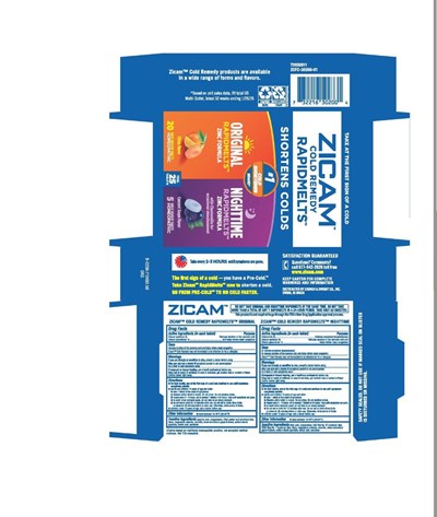 Zicam Rapidmelts Combo Label (Zicam Rapidmelts Combo Label)